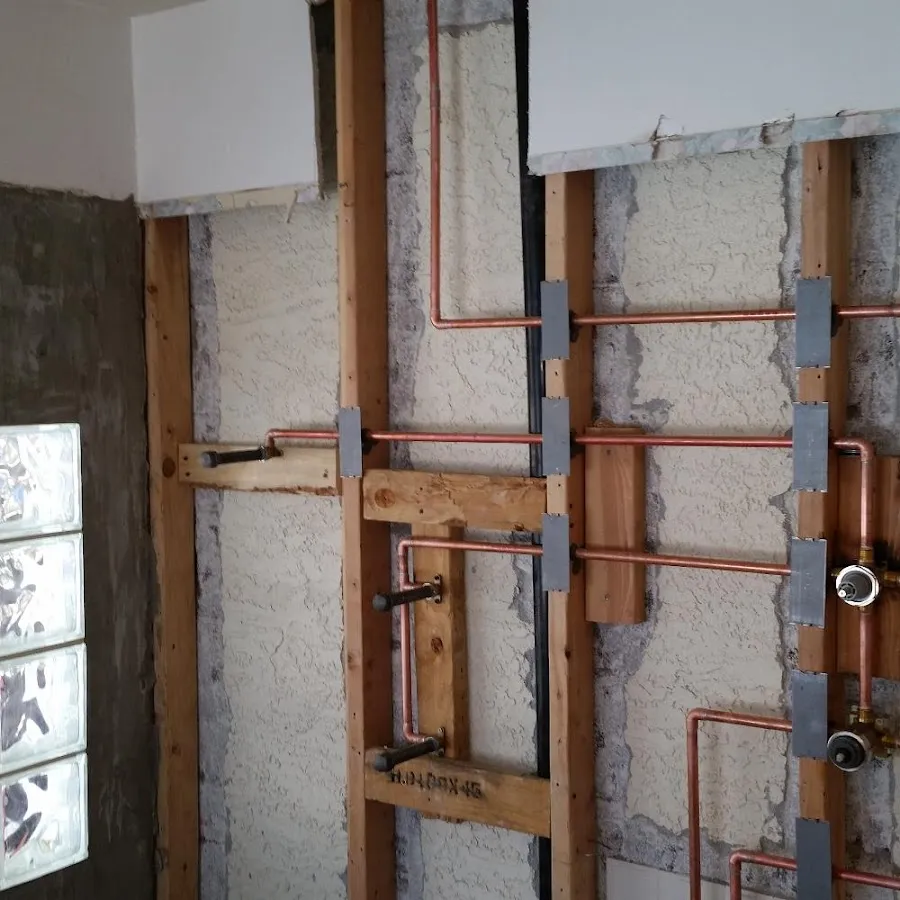 Copper pipe installation for Repiping in White Oak
